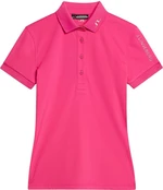 J.Lindeberg Tour Tech Womens Fuchsia Purple XS Polo-Shirt