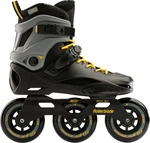 Rollerblade RB 110 Black/Saffron Yellow 47 Patine în linie