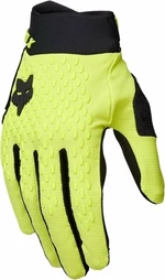 FOX Defend Gloves Fluorescent Yellow L Kesztyű kerékpározáshoz
