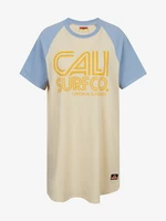 Superdry Šaty Cali Surf Raglan Tshirt Dress - Dámské