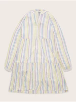 Purple and White Striped Tom Tailor Dress
