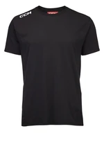 Pánské tričko CCM  SS Essential Tee Black