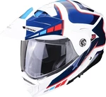 Scorpion ADX-2 CAMINO Pearl White/Blue/Red XS Casco