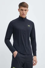 Tréningová mikina Under Armour Tech 2.0 čierna farba, melanžová