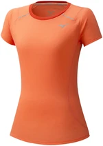 Dámské tričko Mizuno Dry Aeroflow Tee oranžové, S