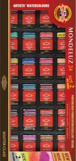 KOH-I-NOOR Mondeluz Set Set of Watercolour Paints 24 pcs