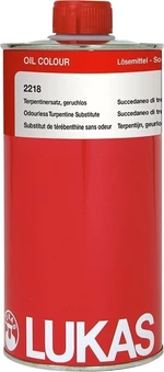 Lukas Oil Medium Metal Bottle Odourless Thinner for Oil Colors 1 L