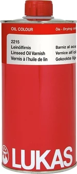 Lukas Oil Medium Metal Bottle Linseed Oil Varnish 1 L