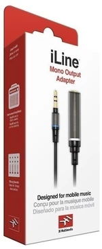 IK Multimedia iLine Mono Output Adapter 30 cm Audio kábel