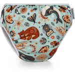 Bamboolik Swim Diapers Celestial Animals prateľné plienkové plavky veľkosť M 8-12 kg 1 ks