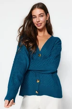 Trendyol Oil Wide fit Knitwear Cardigan