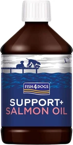 FISH4DOGS Lososový olej pro psy Support+ 500 ml