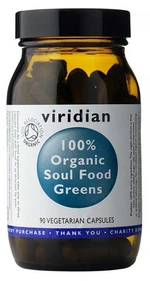 VIRIDIAN 100% Organic Soul Food Greens 90 kapsúl