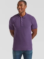 Iconic Polo Friut of the Loom Purple Men's T-shirt