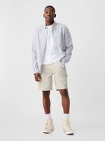 Men's Cream Denim Carpenter Shorts GAP