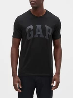 Black men's T-shirt GAP logo