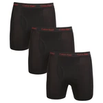 3PACK pánske boxerky Calvin Klein čierne