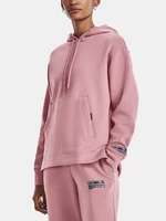 Starorůžová dámská sportovní mikina Under Armour UA Summit Knit Hoodie