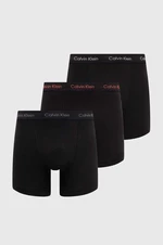 Boxerky Calvin Klein Underwear 3-pack pánské, černá barva, 0000U2662G