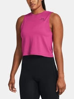 Women's Pink Under Armour Vanish Energy Crop Tank Top