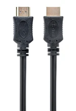 Kabel CABLEXPERT CC-HDMI4L-15 HDMI-HDMI 4,5m, 1.4, M/M stíněný, zlacené kontakty, CCS, ethernet, černý