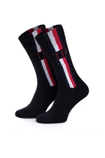 Ponožky - Tommy Hilfiger ICONIC STRIPE 2 pack sivé