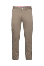 Tommy Hilfiger Nohavice - DENTON TH FLEX SATIN CHINO GMD hnedé