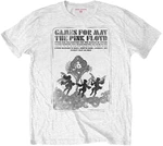Pink Floyd T-shirt Games For May B&W White L