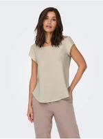 Beige women's blouse ONLY Vic