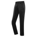 Women's Ski Softshell Pants ALPINE PRO UFEDA black