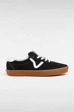 Semišové tenisky Vans Sport Low černá barva, VN000CQRB9M1