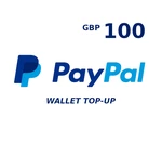 PayPal Wallet 100 GBP Top Up