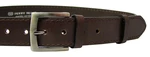 Penny Belts Pánsky kožený opasok 25-1-40 brown 95 cm
