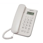 New Corded Basic Landline Phone, FSK/DTMF Simple Caller ID Telephone with LCD Incoming Call Number Display,