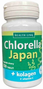 Health link Chlorella Japan s kolagénom