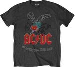 AC/DC Tričko Fly On The Wall Tour Charcoal L