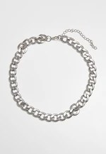 Large Chain Necklace - Silver Color