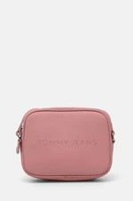 Kabelka Tommy Jeans ružová farba, AW0AW16274