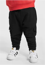 Fitted Cargo Boys' Sweatpants - Black