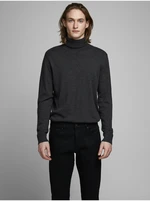 Šedý basic rolák Jack & Jones Emil