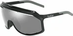 Bollé Chronoshield Black Matte/Cold White Polarized Kerékpáros szemüveg