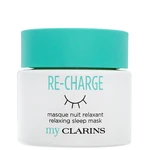 Clarins Relaxační maska na spaní Re-charge (Relaxing Sleep Mask) 50 ml