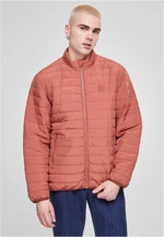 Lightweight terracotta bubble jacket