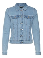 Vero Moda Dámska džínsová bunda VMLUNA 10279492 Light Blue Denim XS