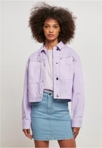 Women's Short Boxing Work Jacket Lilac