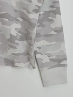 GAP Kids sweatshirt with camouflage pattern - Girls