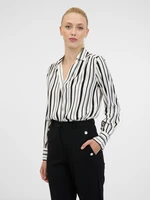 Orsay Black and white women's blouse - Women's