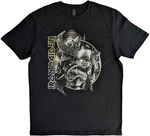 Iron Maiden T-shirt The Future Past Tour '23 Greyscale Unisex Black L