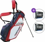 Big Max Dri Lite Feather SET Stand Bag Navy/Red/White