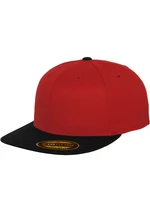 Premium 210 Fitted 2-Tone red/blk